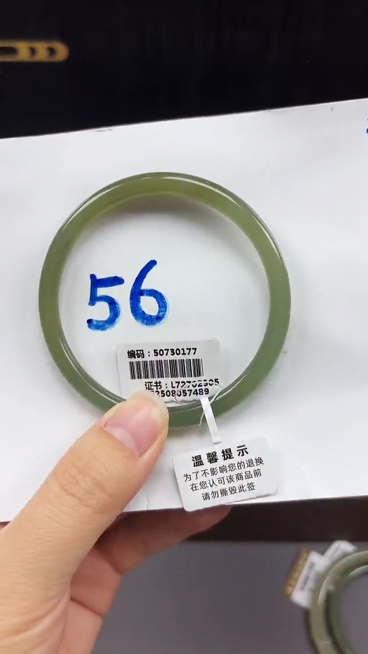 未镶嵌手镯和田玉0177