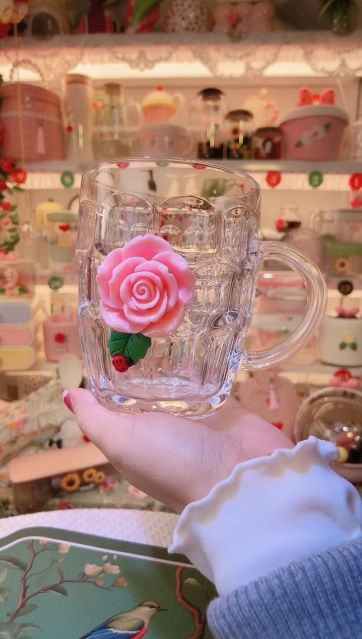 花朵啤酒杯——手工制作品质好！