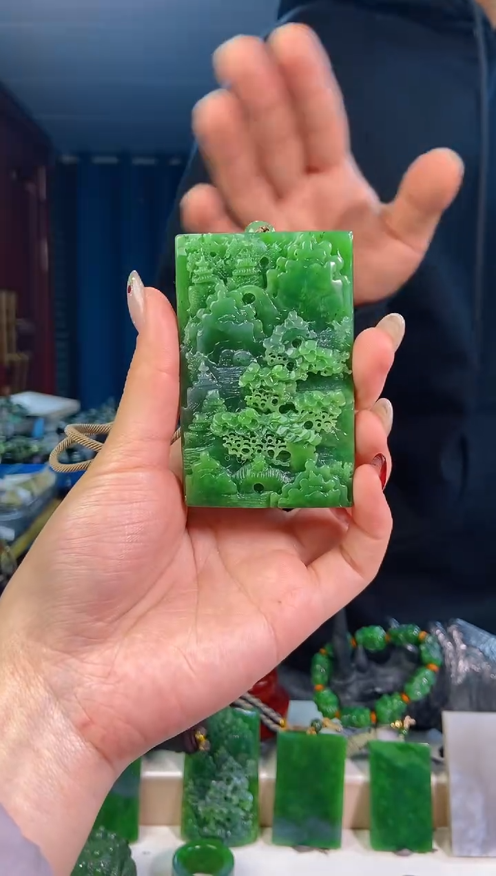 【闪购商品】和田玉挂件未镶嵌1