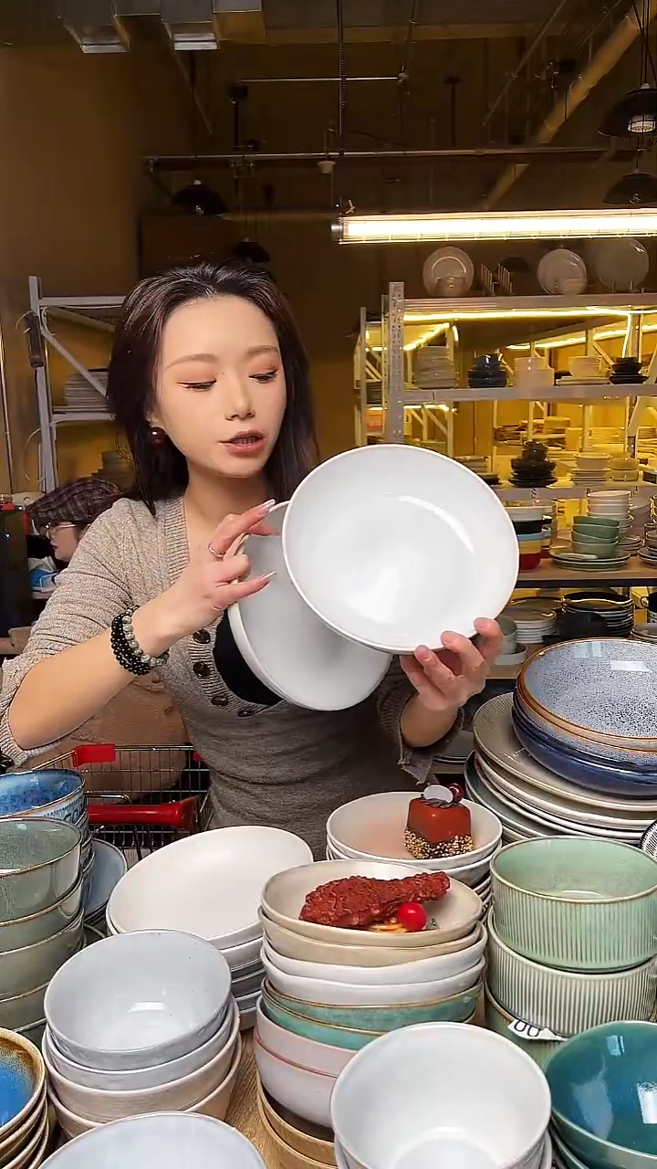 瓷31 外贸尾货窑变釉下彩默认微瑕