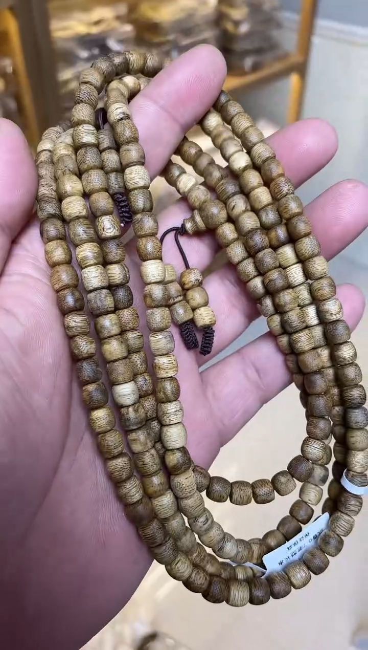 【闪购商品】沉香手串菩萨棋老型长串虎斑纹0.7多样性发其 一