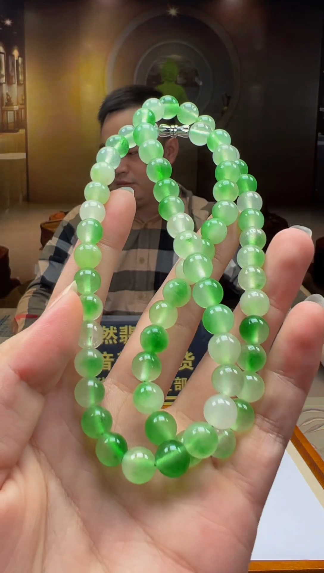 翡翠未镶嵌颈饰RB2025-6-15-18