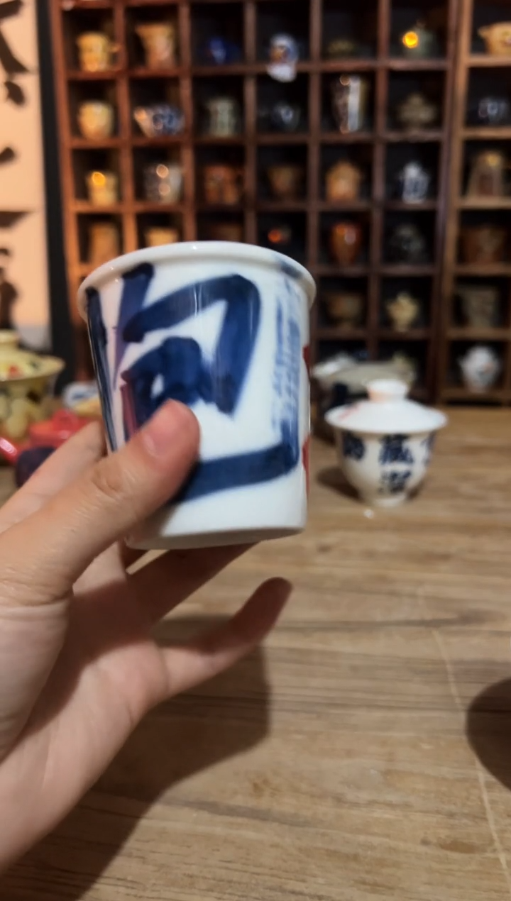 【闪购商品】观云听雨原创手绘茶具