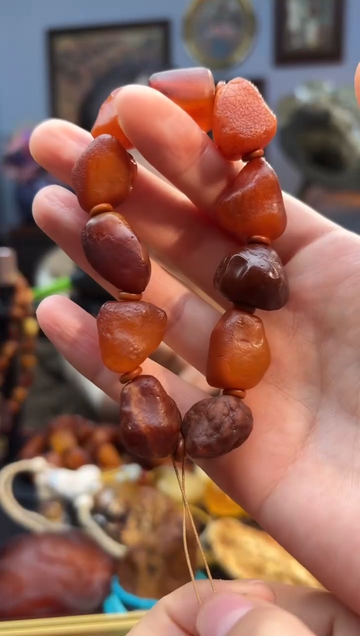 手串琥珀未镶嵌手串