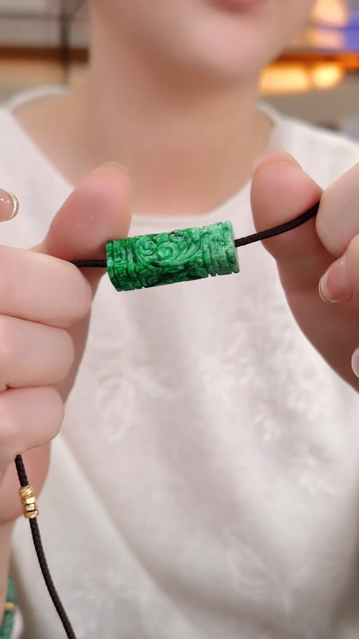 颈饰未镶嵌翡翠国风