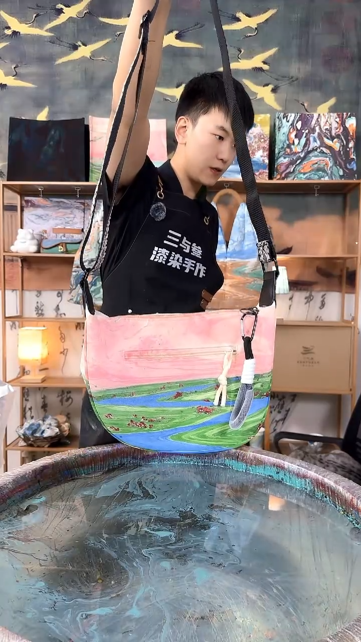 荔*橙月亮包 21 手工微瑕 不喜勿拍 不退不换