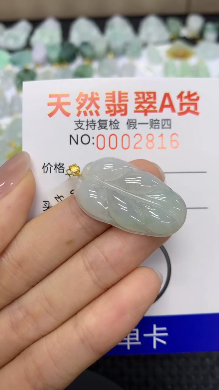【闪购商品】翡翠颈饰18K金镶嵌111111111111