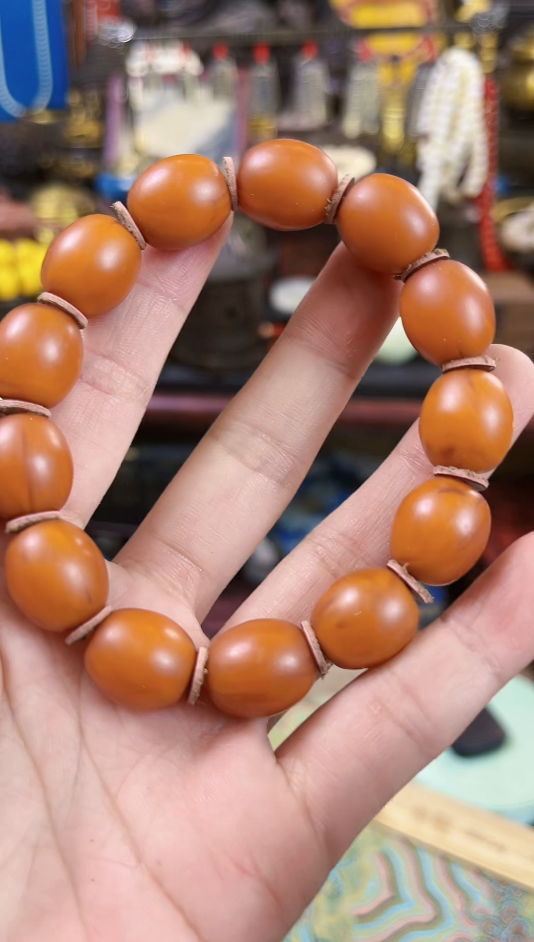 【闪购商品】蜜蜡手链未镶嵌【闪购商品闪购商品】