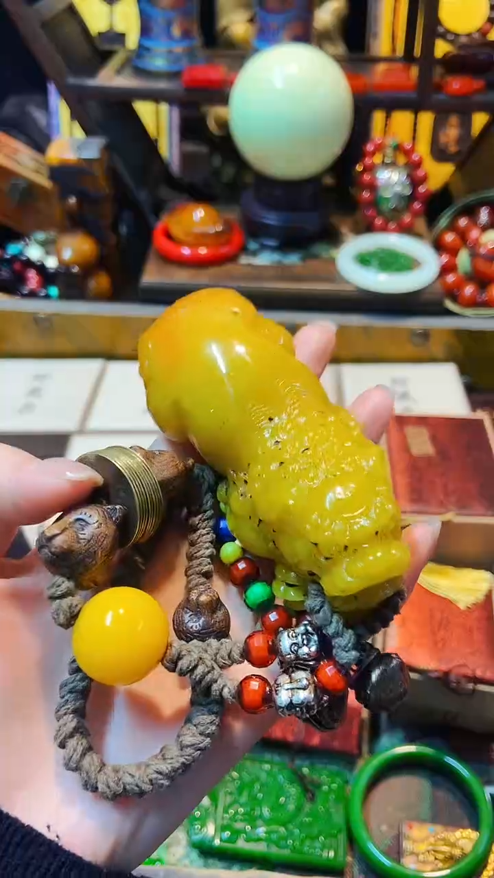 【闪购商品】和田玉（黄玉）挂件未镶嵌主播推荐主播推荐