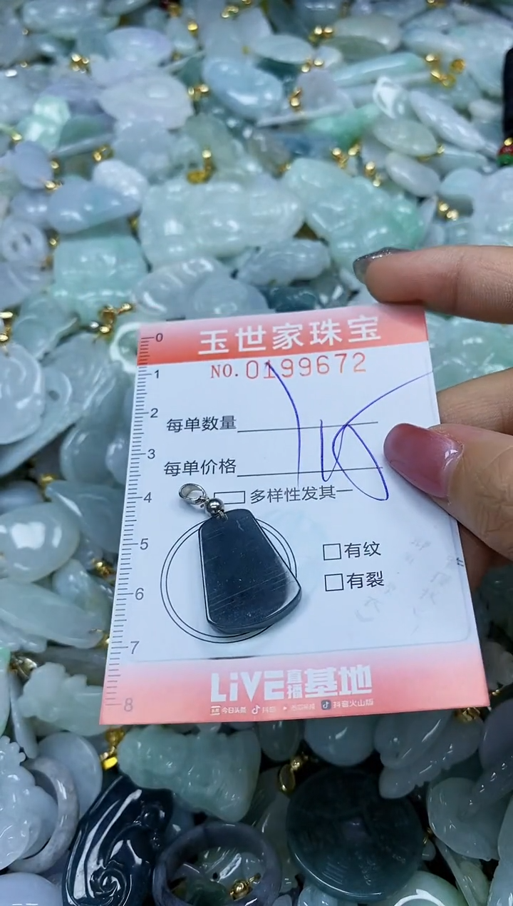 【闪购商品】翡翠颈饰未镶嵌闪购0199672