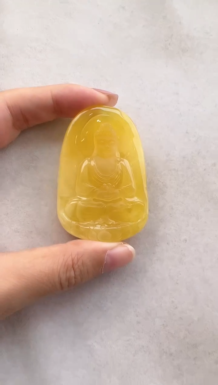 【闪购商品】定制琥珀未镶嵌10112106-大日如来