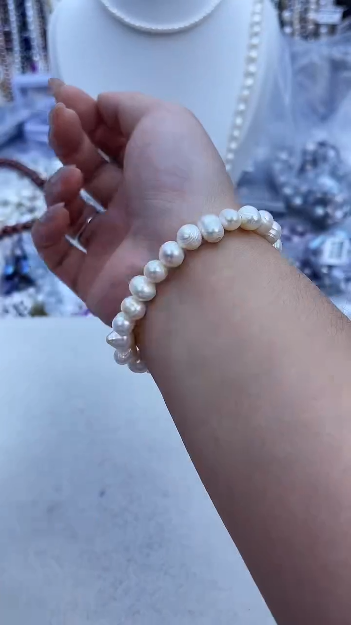 【闪购商品】淡水珍珠手链未镶嵌334
