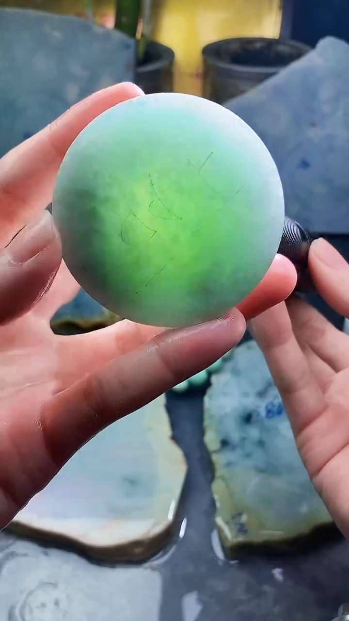 未镶嵌挂件翡翠小雨481