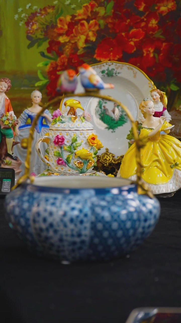 【闪购商品】摆件米多家中古瓷器 如图所示142