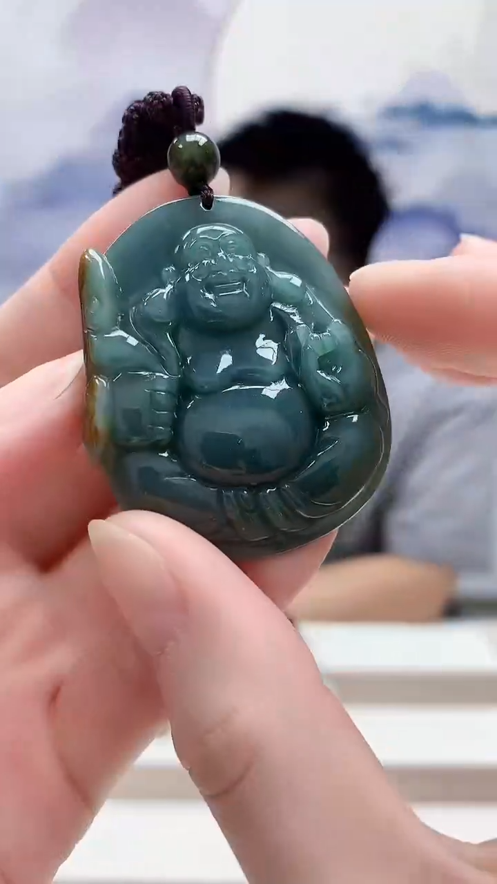 未镶嵌定制翡翠5028ry-毛货挂件16