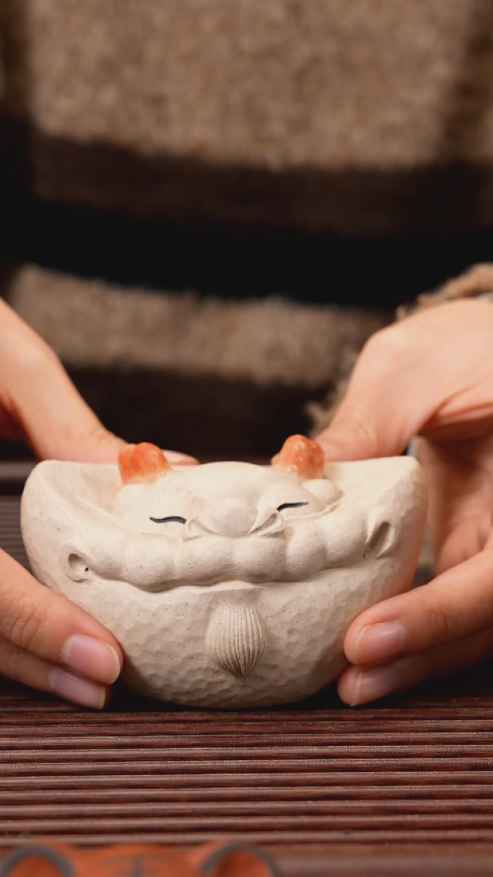 【闪购商品】紫砂茶宠元宝龙，