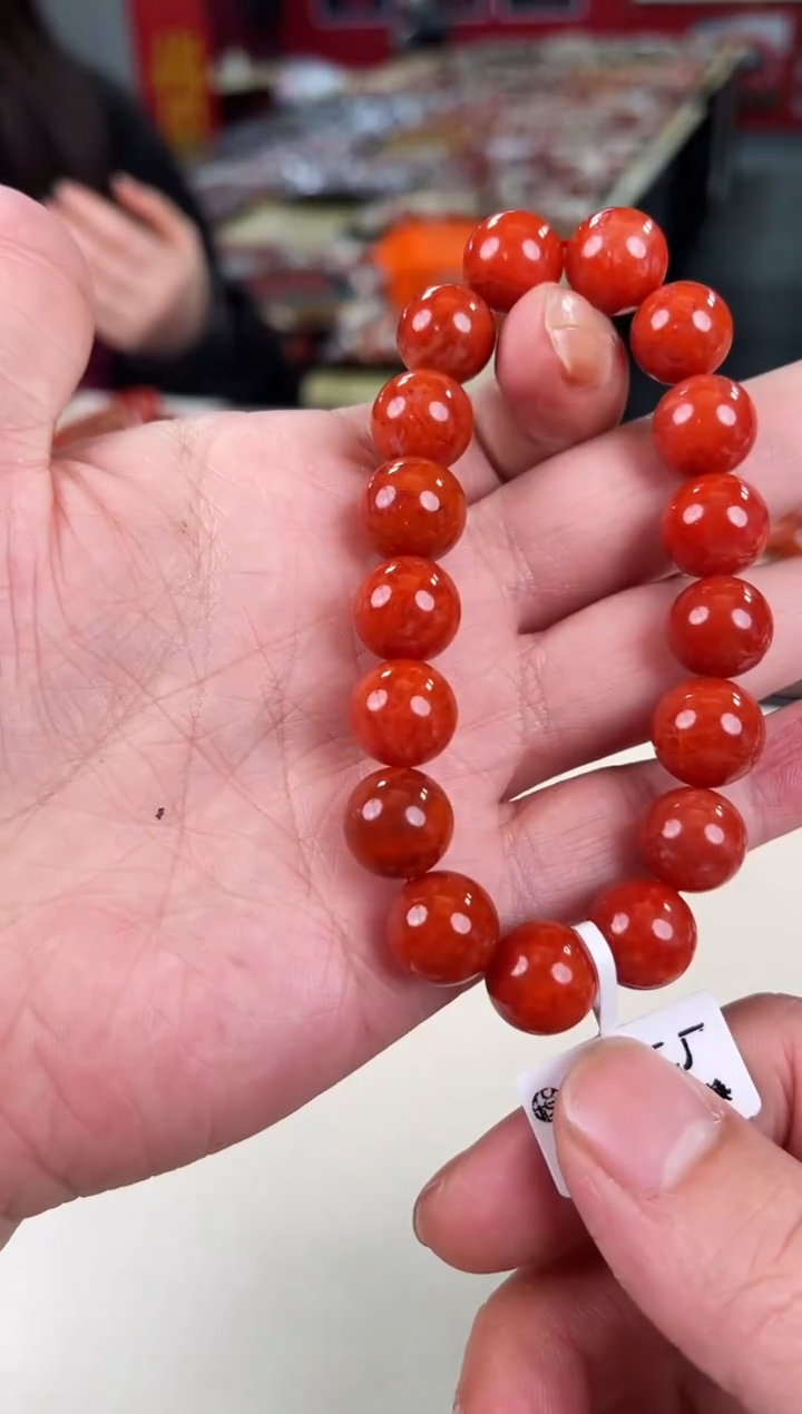 未镶嵌瓦西手串12+南红玛瑙（多样式发其一）