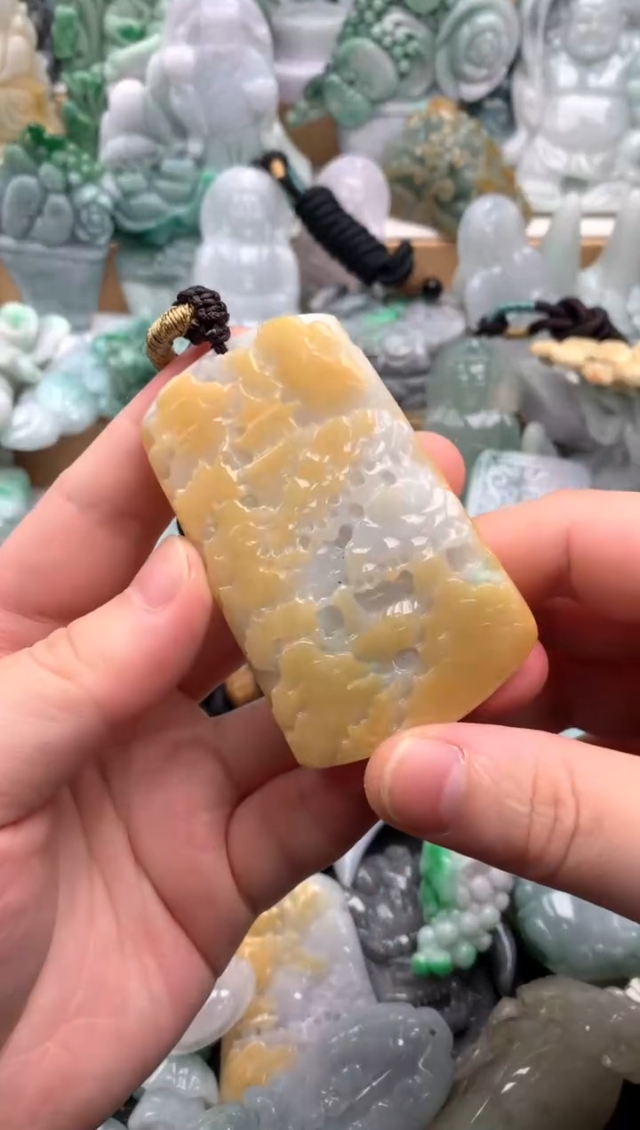 吊坠(不含链)未镶嵌翡翠1