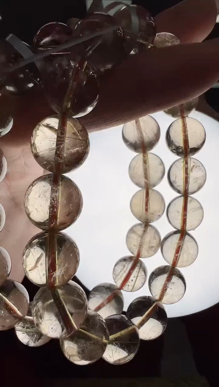 【闪购商品】水晶手链未镶嵌GCK1040约12mm多样性发一件