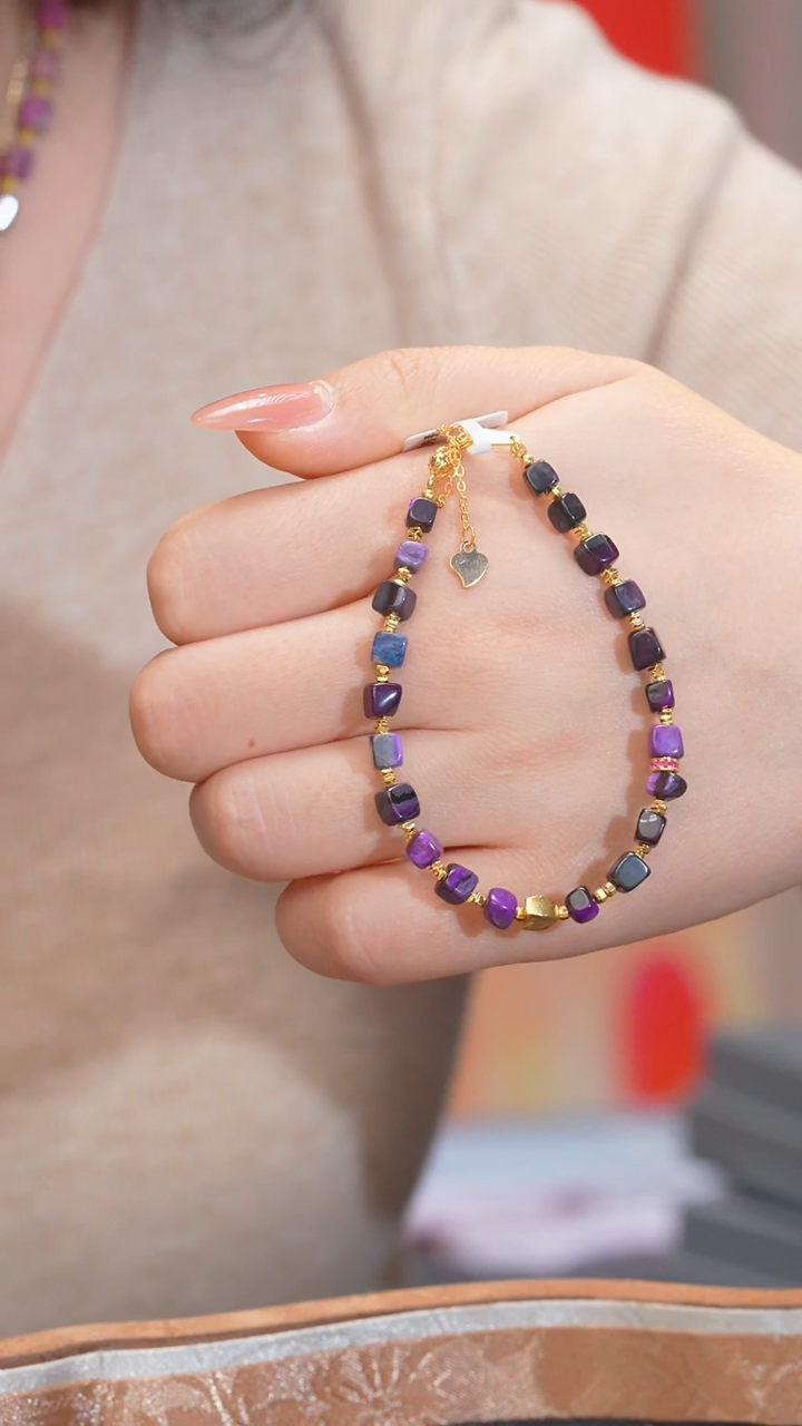 【闪购商品】苏纪石（舒俱来）手链未镶嵌多样性发@@N7133