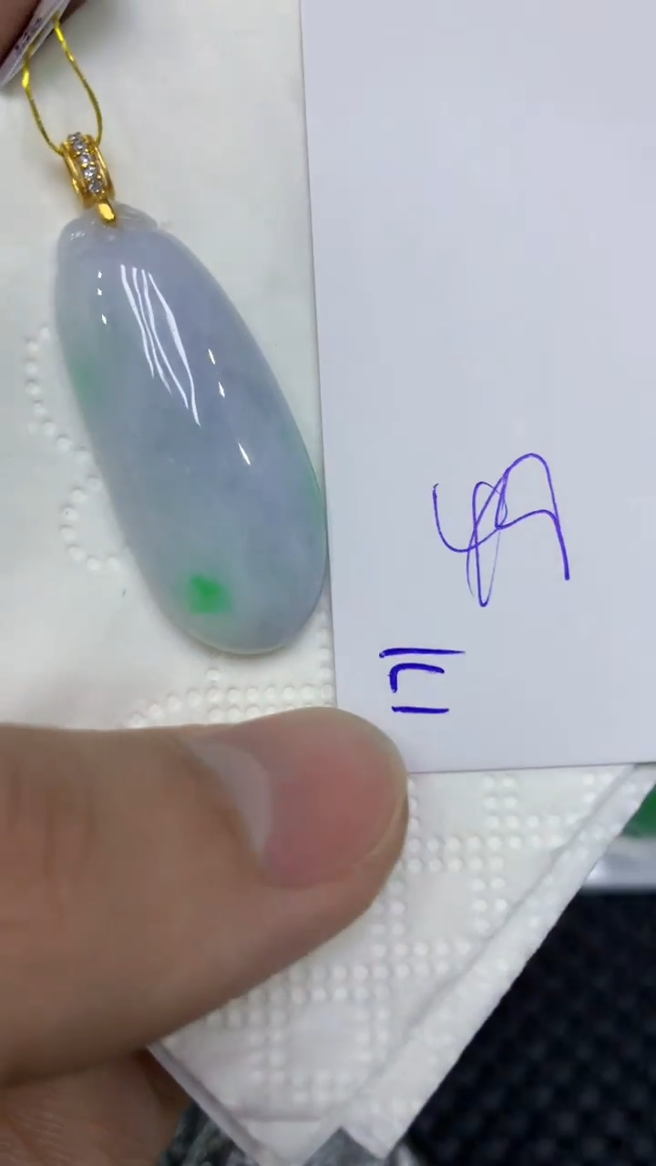 颈饰未镶嵌翡翠缅甸A货翡翠