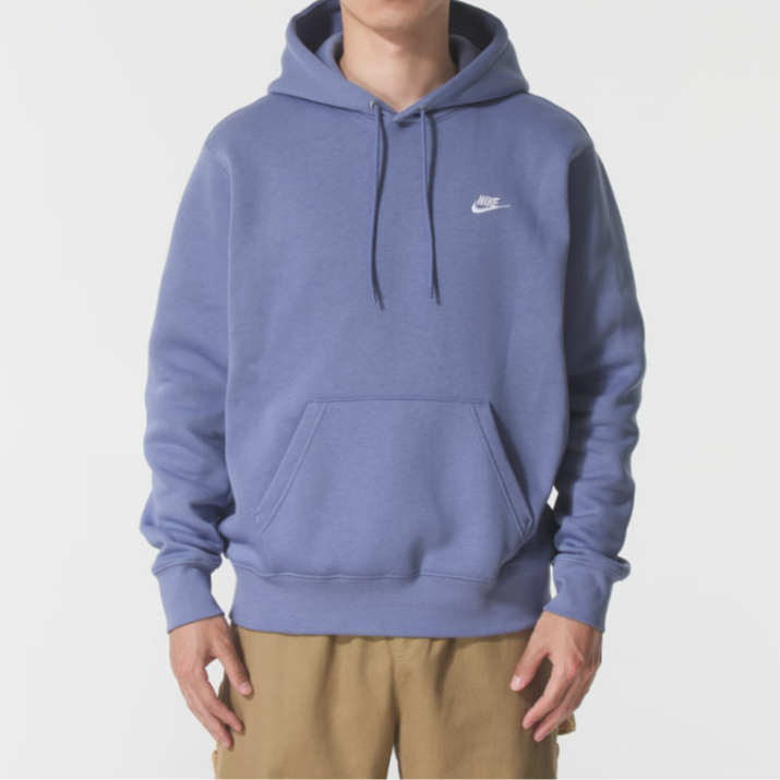 NIKE/耐克Club 男子加绒套头休闲运动连帽衫针织卫衣FN3860499