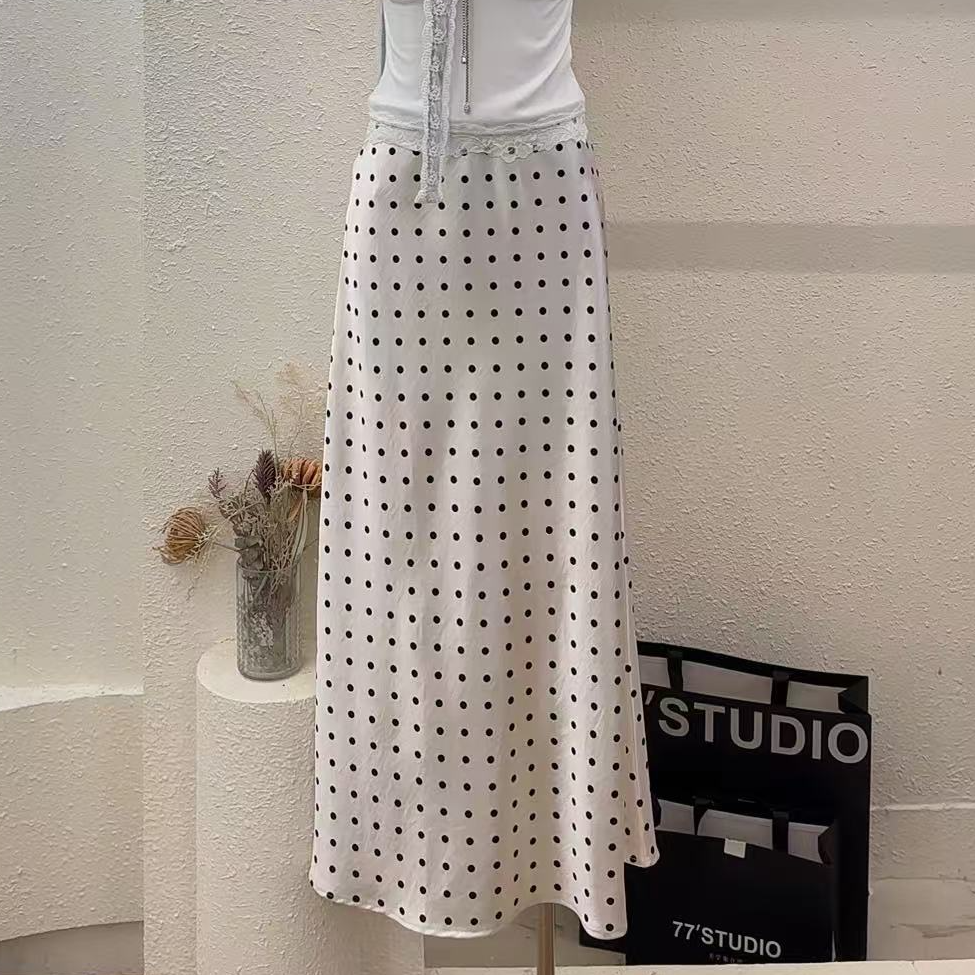 【珍珠舒芙蕾】新品波点裙子-2505