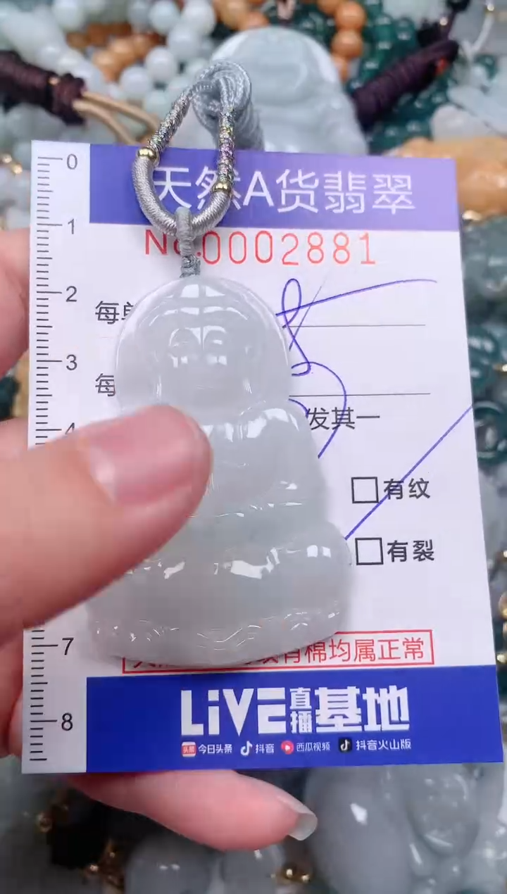 【闪购商品】翡翠挂件未镶嵌00002881