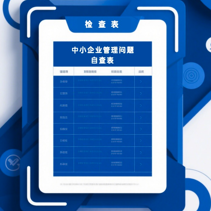 中小企业管理问题自查表