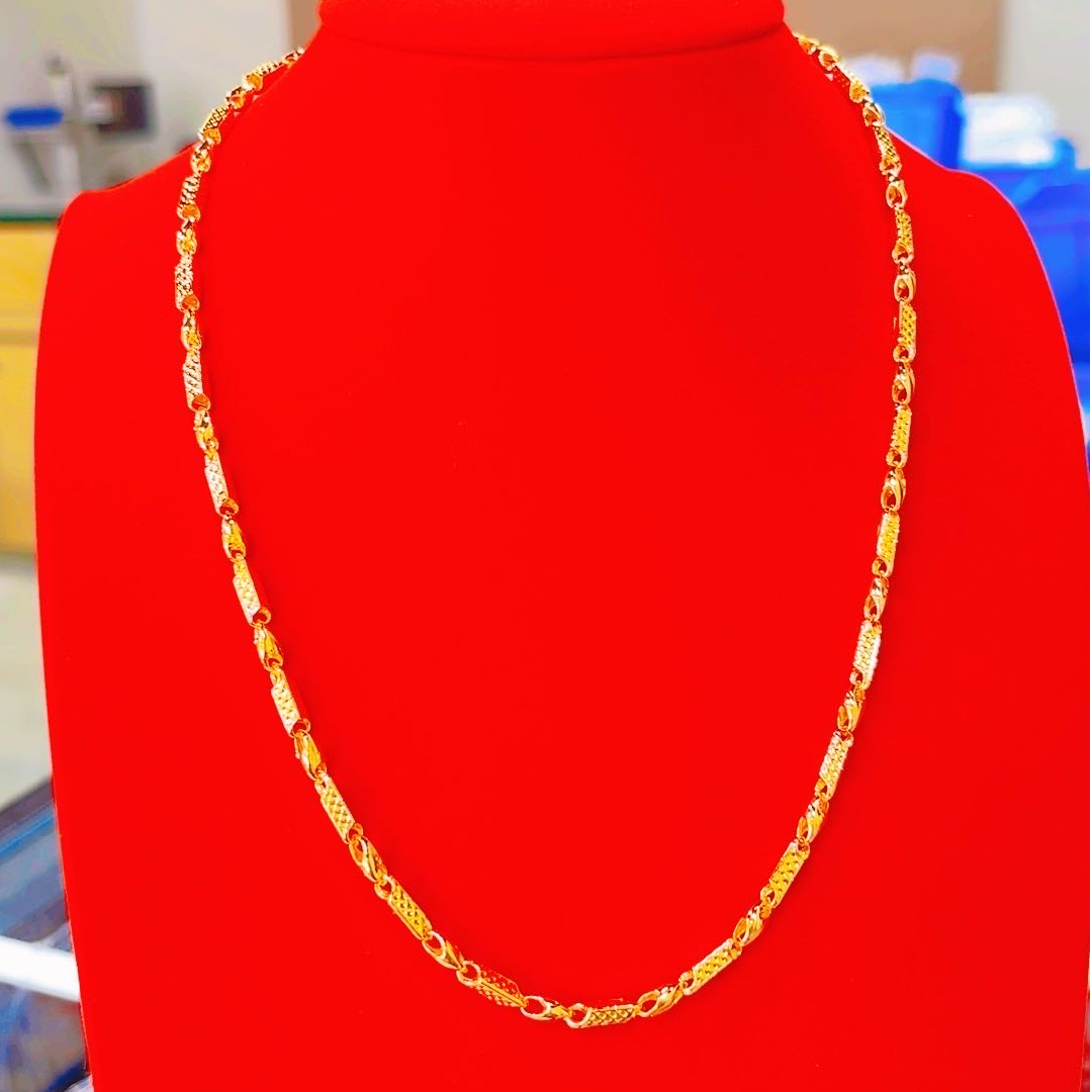 链子925银 足银项链最新款项链 نازۇك قاپلىما ئالتۇنلىرى 046