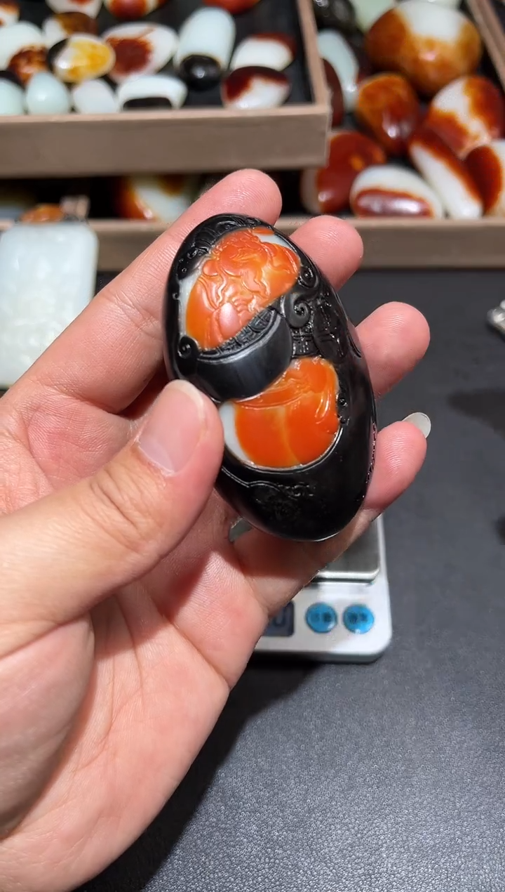 颈饰未镶嵌和田玉（子料）YL-DS-12.5-1