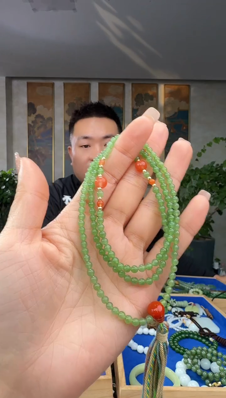 颈饰未镶嵌和田玉拍一发一多样性发货