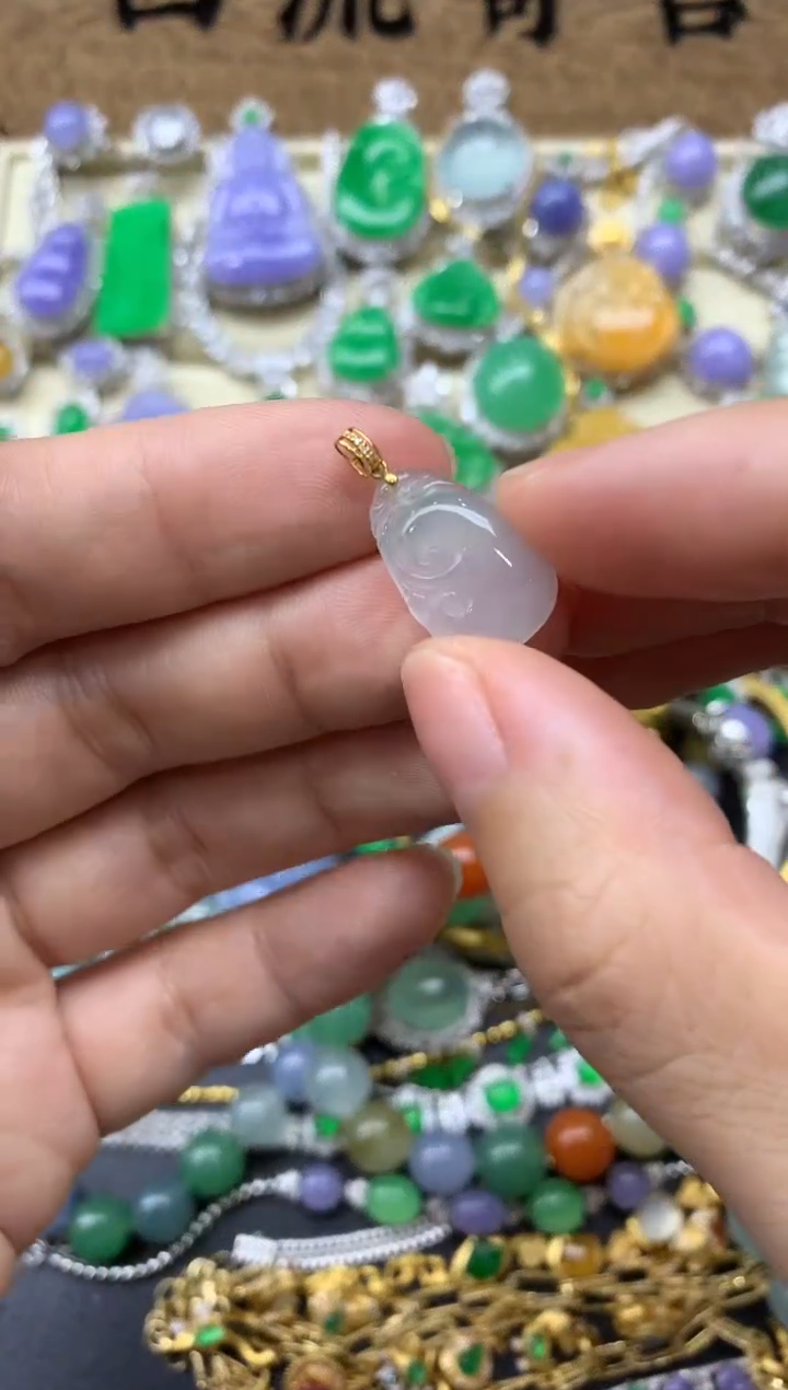 【闪购商品】翡翠颈饰未镶嵌10-中国好珍宝