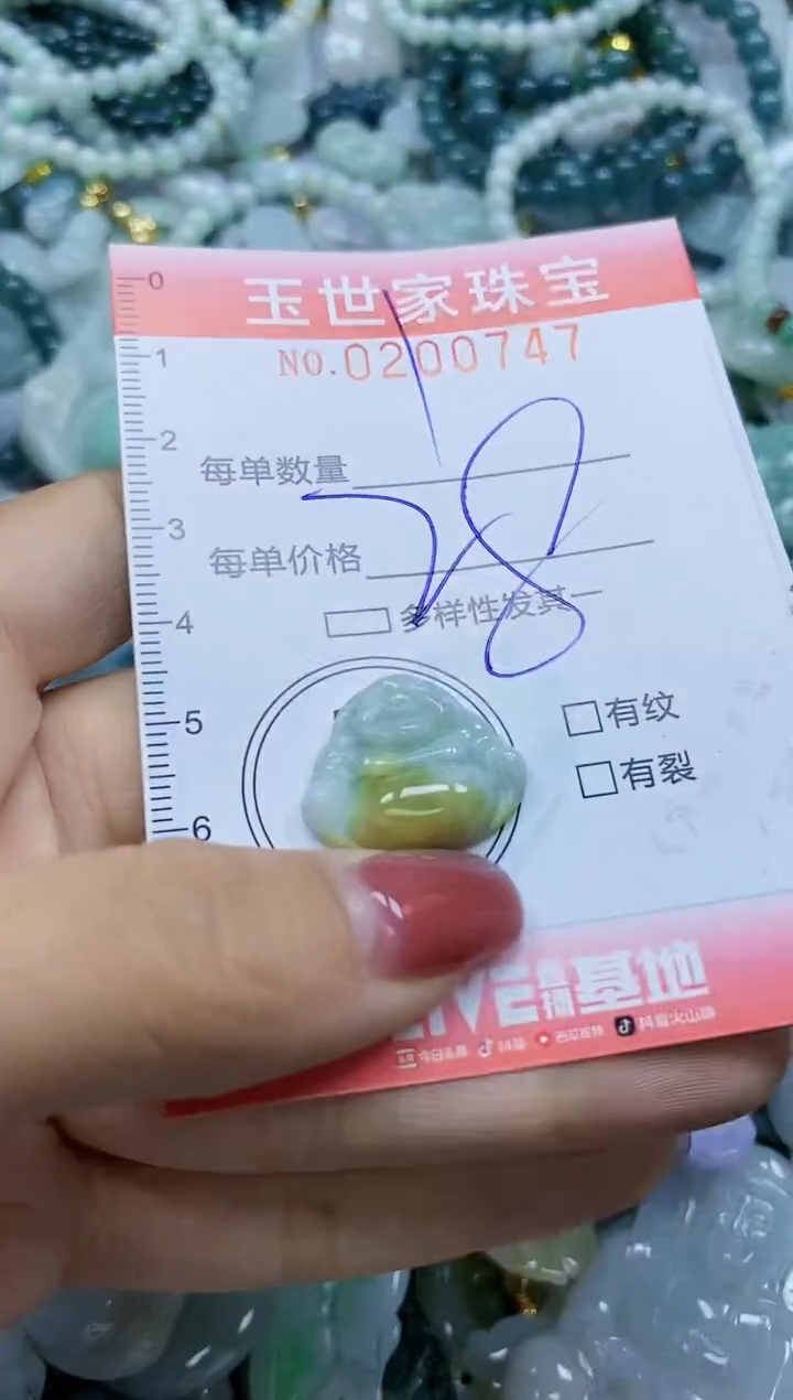 【闪购商品】翡翠颈饰未镶嵌闪购0200747