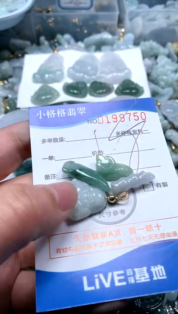 【闪购商品】翡翠颈饰未镶嵌闪购商品0199750