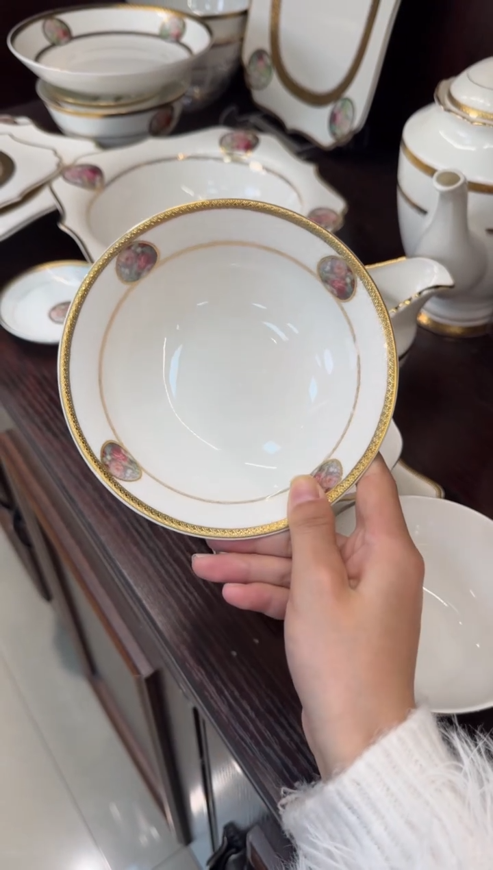 【闪购商品】瓷片6英寸水果碗福利款 2个