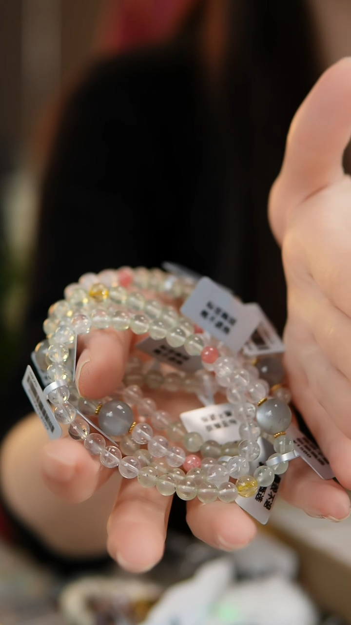 未镶嵌手链水晶C25单圈手串