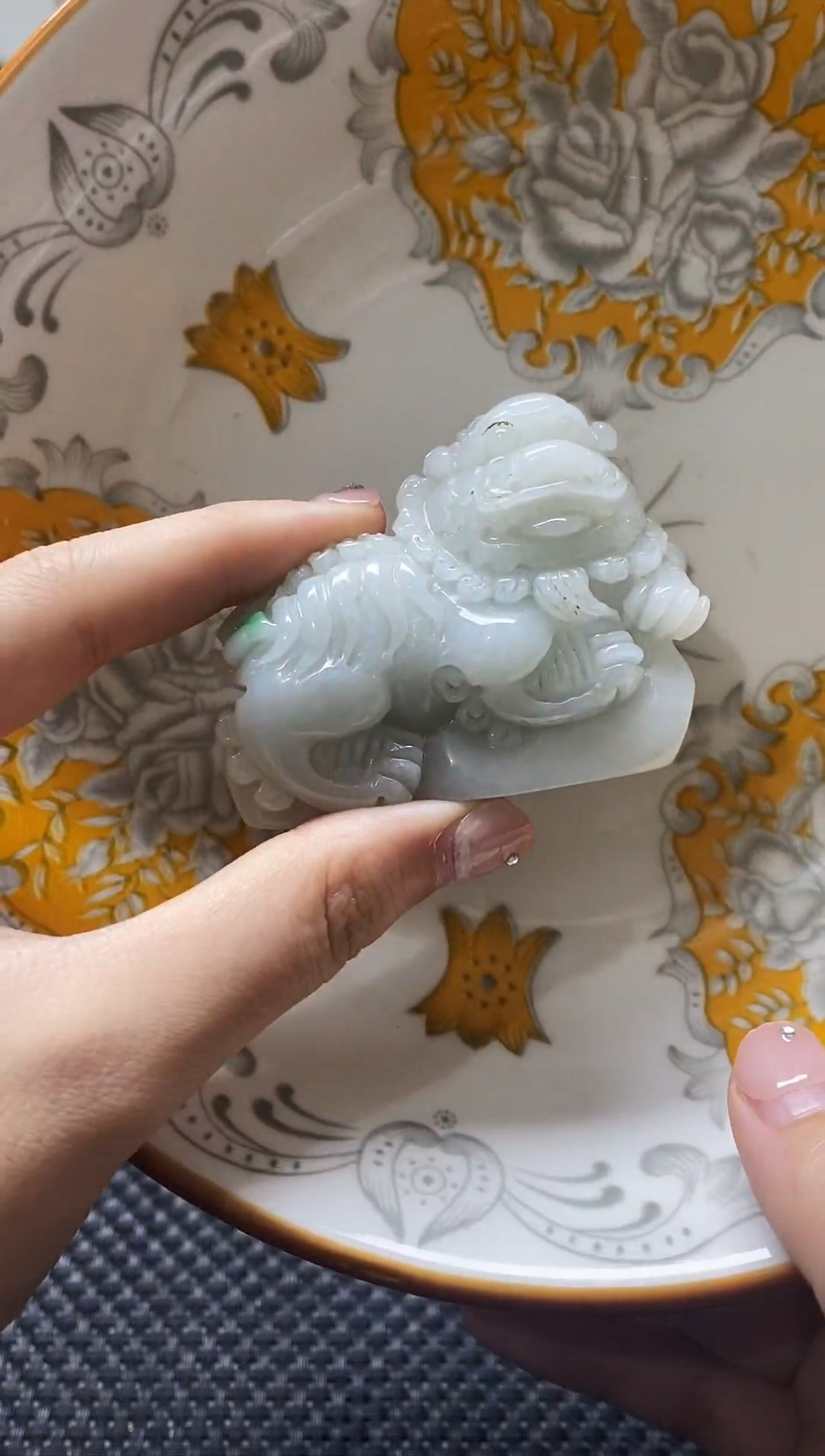 瓷片瓷片 瓷器 摆件 1个