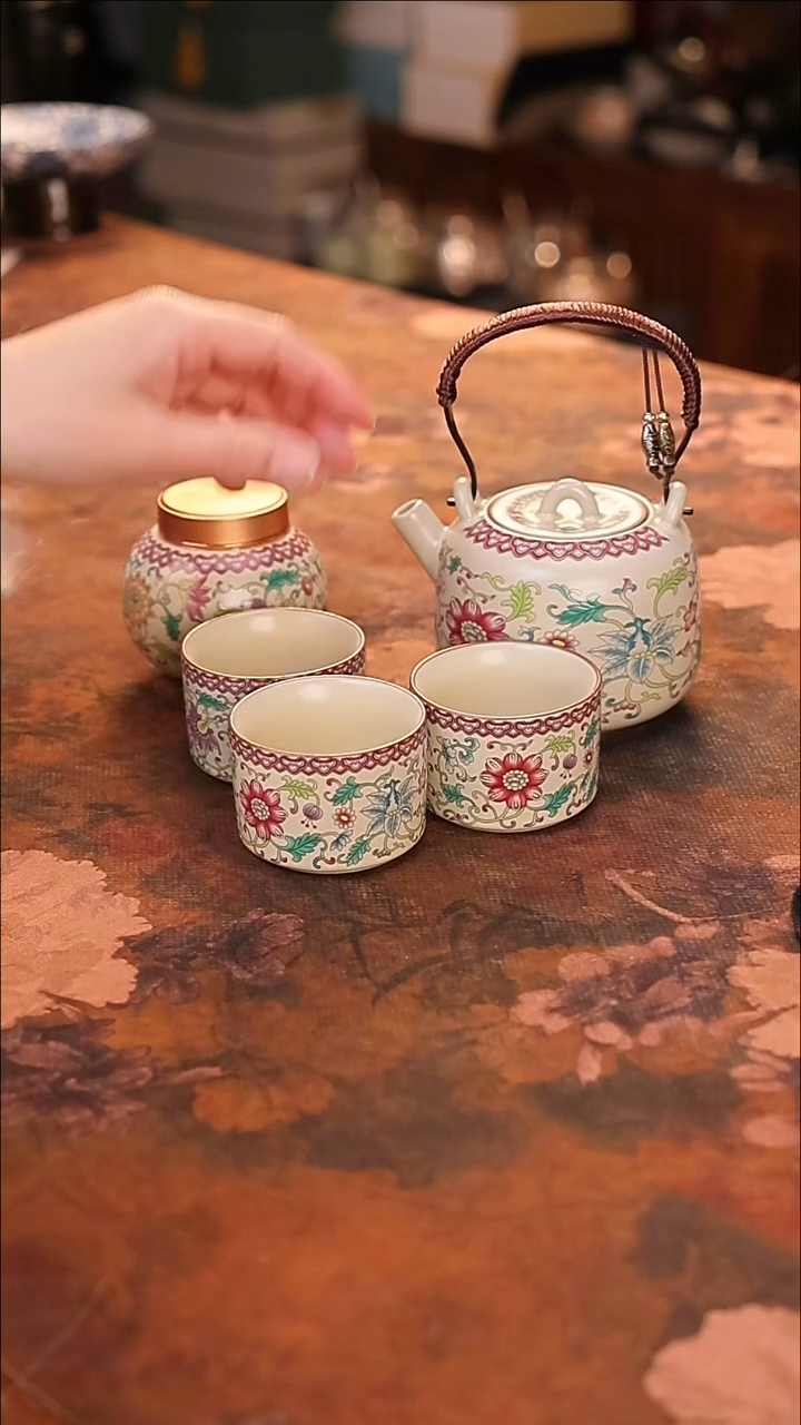 【闪购商品】陶瓷茶具（无礼盒无茶盘）@@A11787