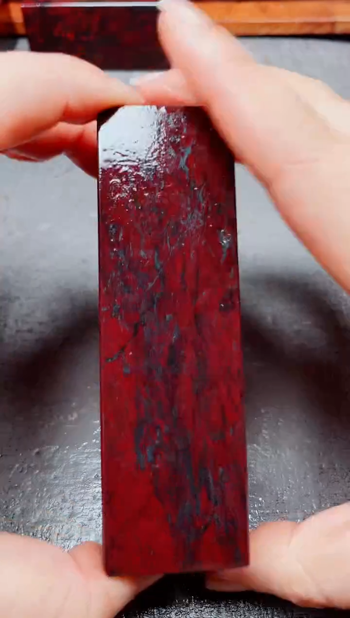 玉桂林鸡血玉素章--27