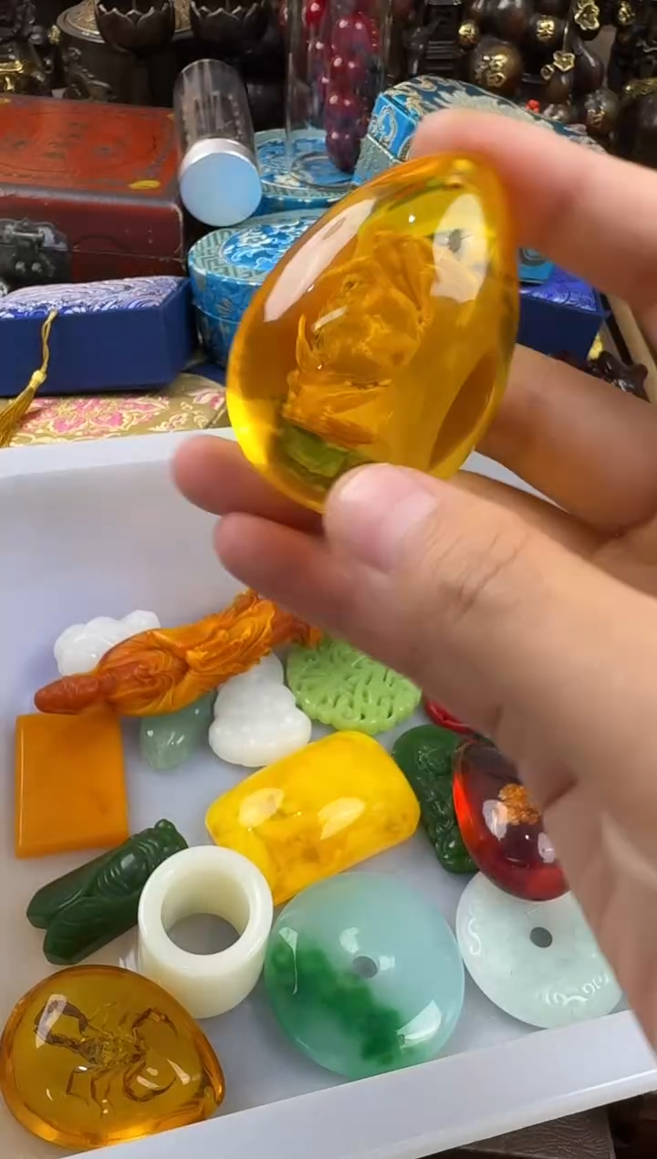 未镶嵌颈饰蜜蜡你艳姐专属文玩