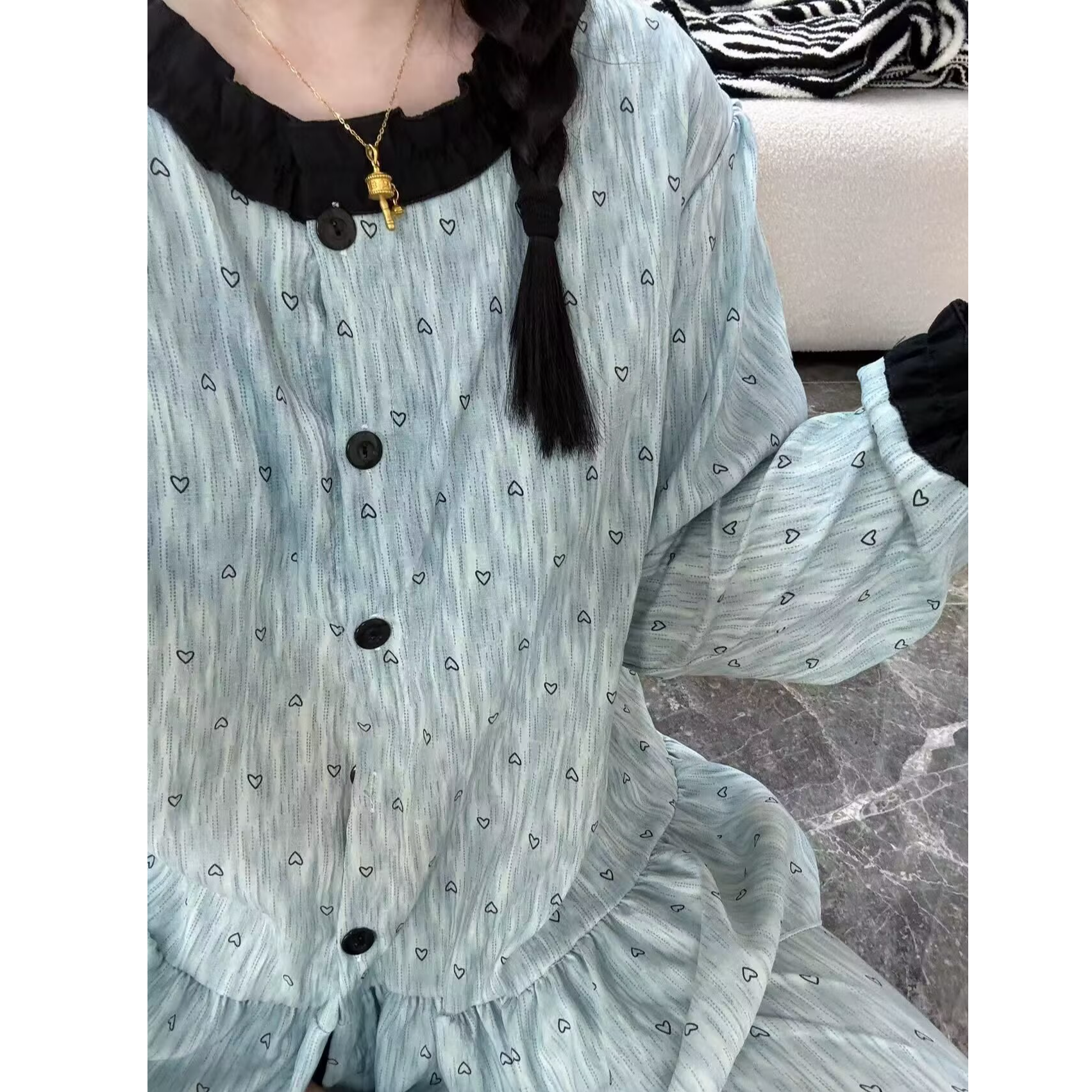 【八号链接】悦悦直播专用801-900春夏休闲卡通睡衣少女家居服