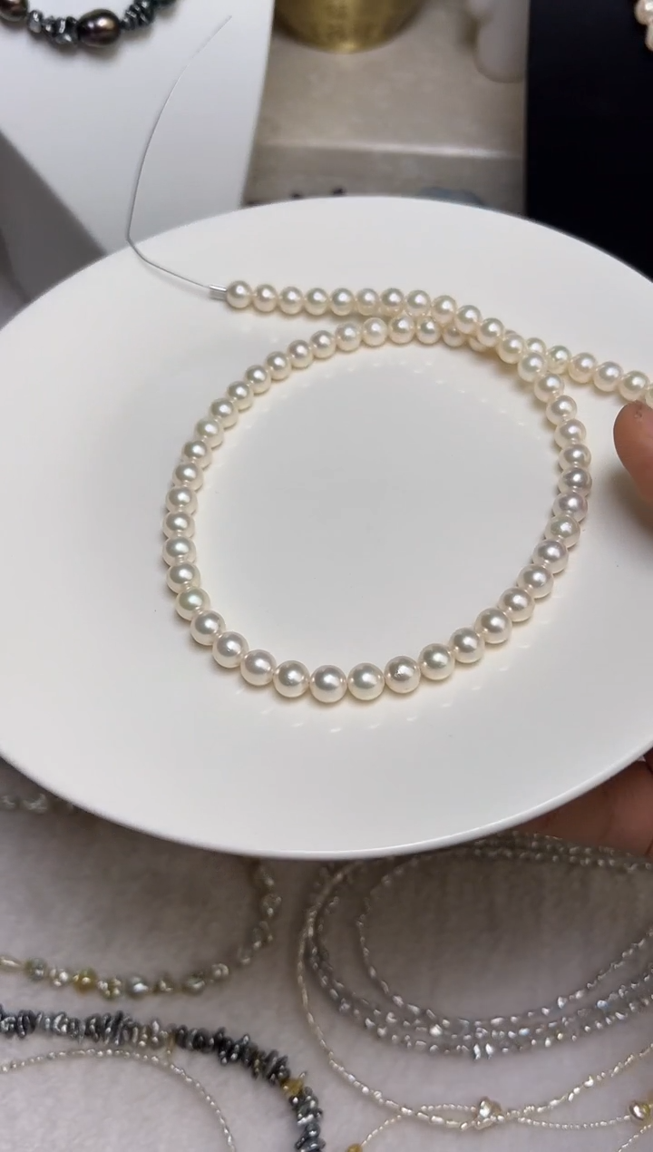颈饰未镶嵌海水珍珠珍珠