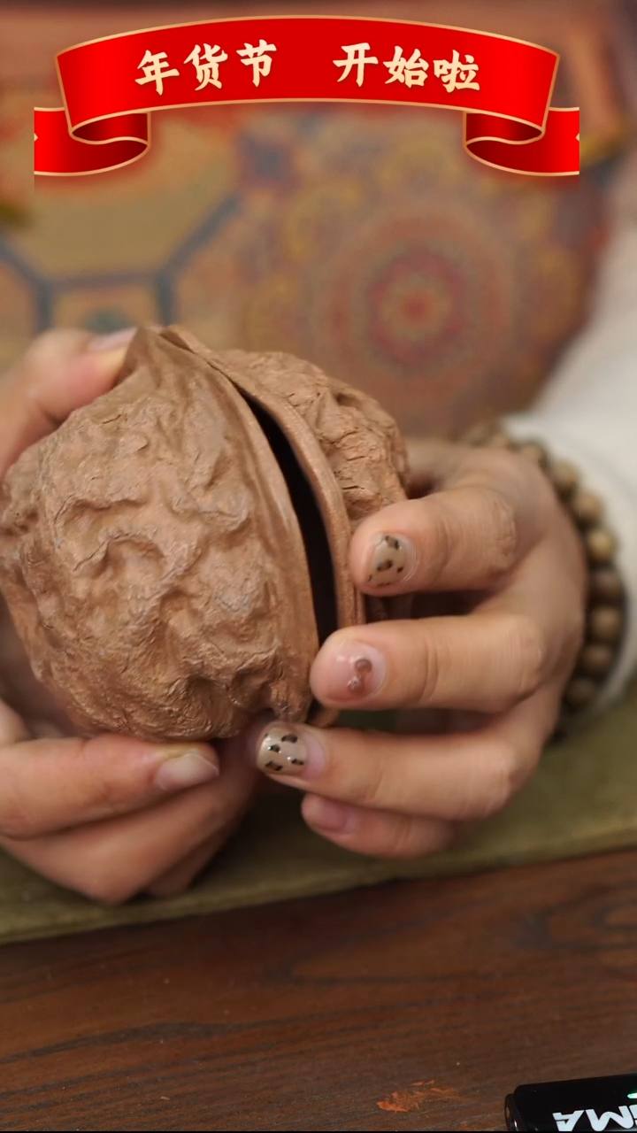 【闪购商品】紫砂茶壶一对核桃杯