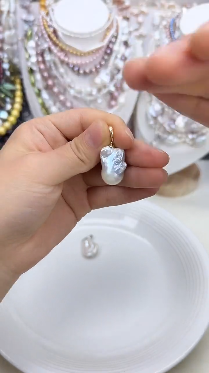 颈饰未镶嵌淡水珍珠1