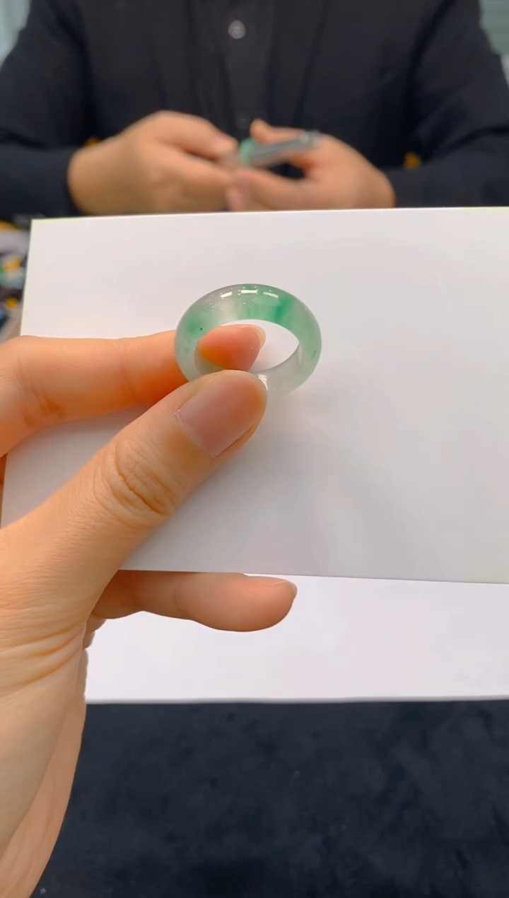 【闪购商品】石英质玉戒指合金059