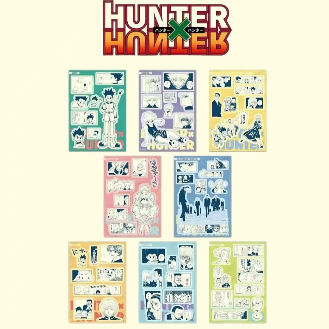 【全职猎人】全职猎人JS春日祭贴纸（日谷国现，直播代拆）