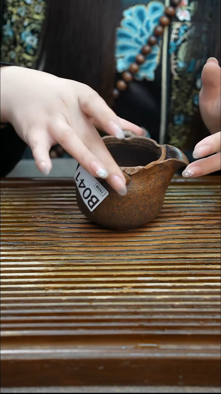 手工土陶茶具每只不一样