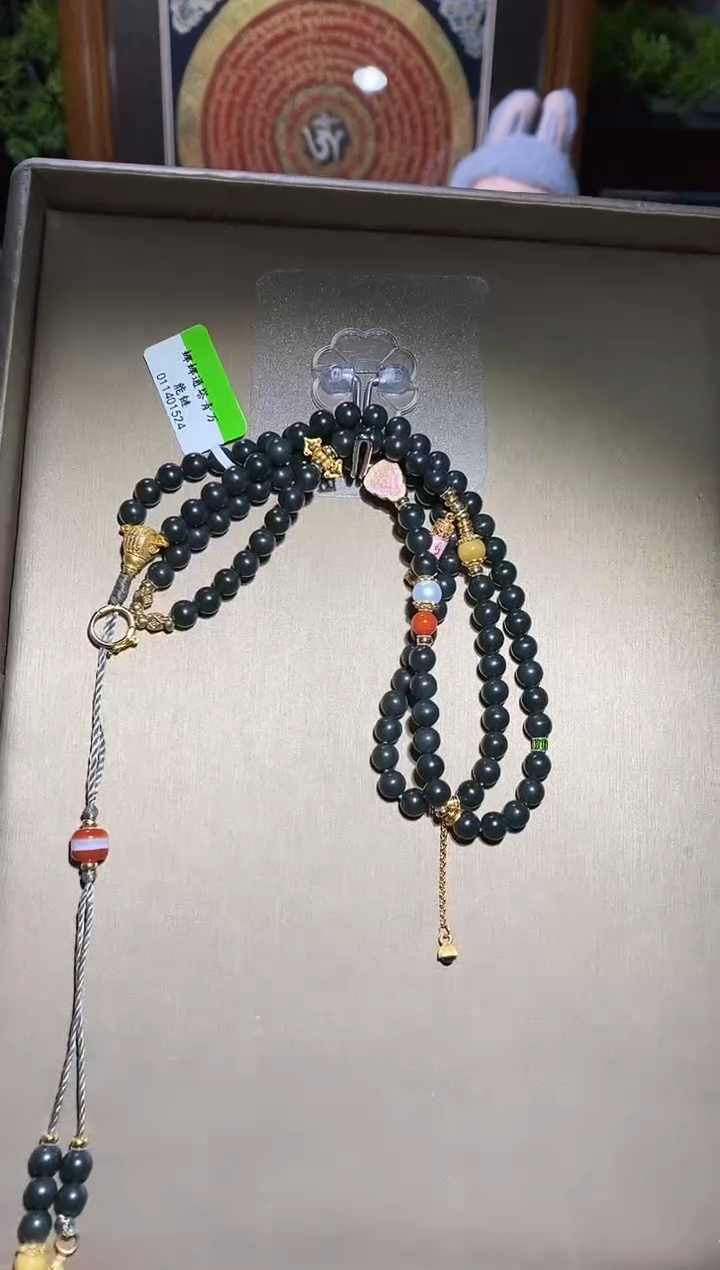 【闪购商品】和田玉颈饰未镶嵌X10239塔青万能链