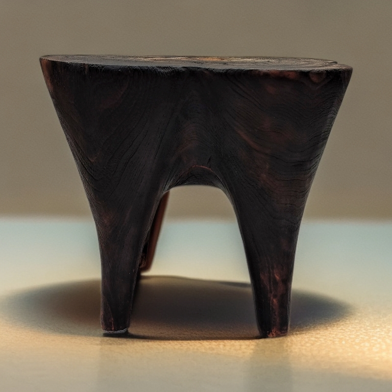 261特色手工创意香樟老料禅意佗寂风凳子花架壶托以直播间为准